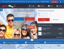 Tablet Screenshot of bytheway.pl